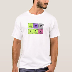NERD-JUNGE! Periodische Element-Jagd T-Shirt