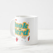 Nerd Kaffee Tasse buchen (Vorderseite Links)