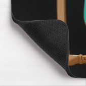 Nerd Kostüm Halloween Niedlicher Depp Geek Son Gam Mousepad (Ecke)