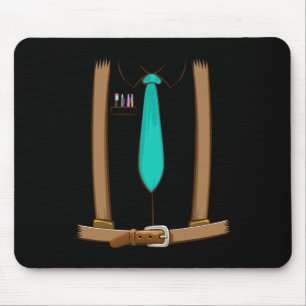 Nerd Kostüm Halloween Niedlicher Depp Geek Son Gam Mousepad