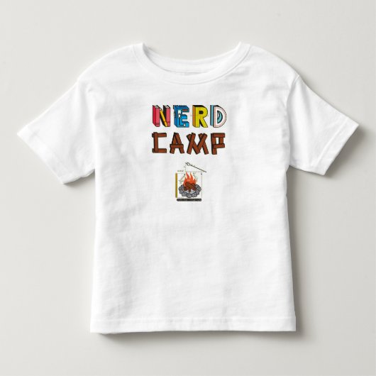 Nerd-Lager - Kleinkind-T - Shirt (Vorderseite)