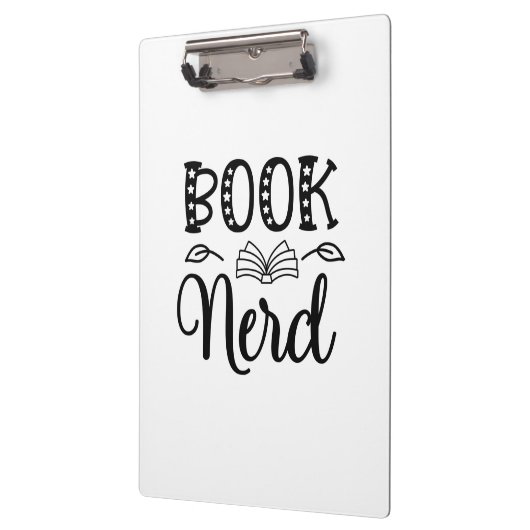 Nerd lesen klemmbrett (Links)