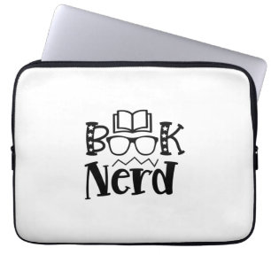 Nerd lesen laptopschutzhülle