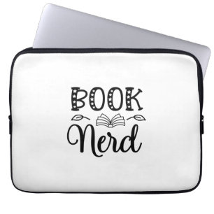 Nerd lesen laptopschutzhülle