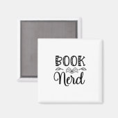 Nerd lesen magnet (Vorderseite/Rückseite)