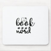 Nerd lesen mousepad (Vorne)