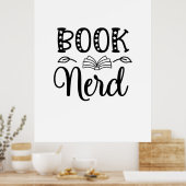 Nerd lesen poster (Küche)