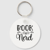 Nerd lesen schlüsselanhänger (Vorderseite)