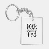 Nerd lesen schlüsselanhänger (Vorderseite links)