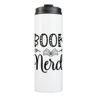 Nerd lesen thermosbecher