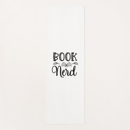 Nerd lesen yogamatte (Vorderseite)