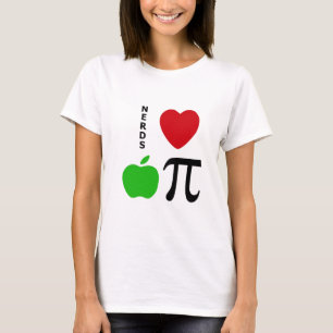 Nerd-Liebe-Apfelkuchen T-Shirt