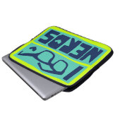 Nerd Liebe Laptopschutzhülle (Vorne Knopf)