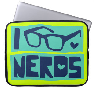 Nerd Liebe Laptopschutzhülle