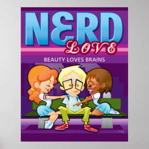 Nerd Liebe Poster