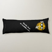 "Nerd Liebe zu Cuddle, auch." [a2] Seitenschläferkissen (Rückseite)
