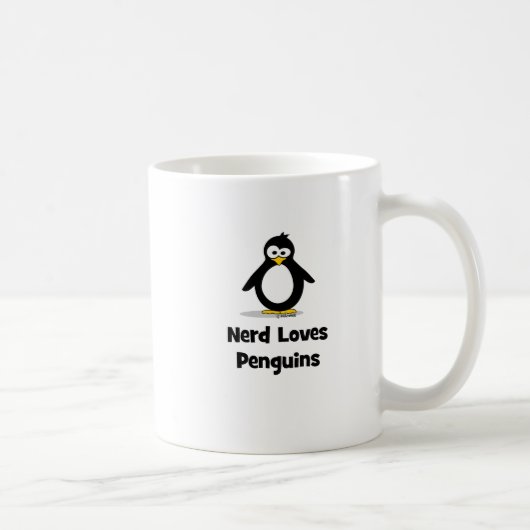 Nerd-LiebenPenguins Kaffeetasse (Rechts)