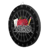 Nerd - Logo Dartscheibe (Vorderseite rechts)