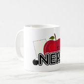 Nerd - Logo Kaffeetasse (Vorderseite Links)