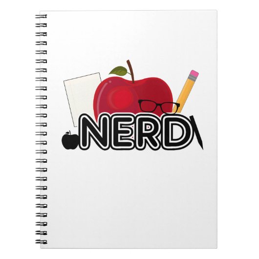 Nerd - Logo Notizblock (Vorderseite)