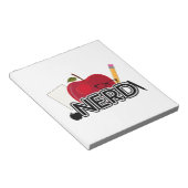 Nerd - Logo Notizblock (angewinkelt)
