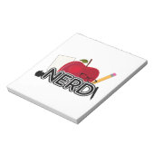 Nerd - Logo Notizblock (Rotiert)