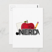 Nerd - Logo Postkarte (Vorne/Hinten)