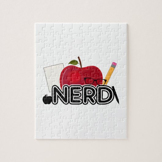 Nerd - Logo Puzzle (Vertikal)