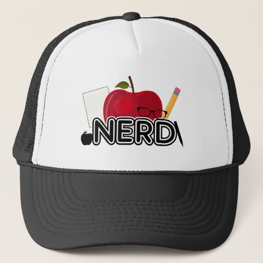 Nerd - Logo Truckerkappe (Vorderseite)