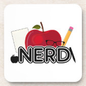 Nerd - Logo Untersetzer (Vorderseite)