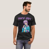 Nerd Mädchen T-Shirt (Vorne ganz)