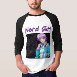Nerd Mädchen T-Shirt