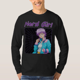 Nerd Mädchen T-Shirt