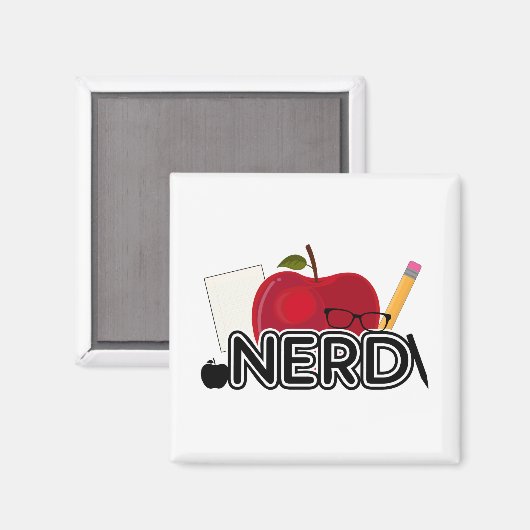 Nerd Magnet (Vorderseite/Rückseite)
