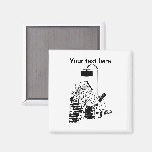 Nerd Magnet (Vorderseite/Rückseite)