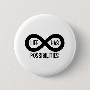 Nerd Mathematik Life hat Möglichkeiten Button