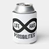 Nerd Mathematik Life hat Möglichkeiten Dosenkühler (Kanne Rückseite)