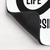 Nerd Mathematik Life hat Möglichkeiten Mousepad (Ecke)
