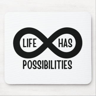 Nerd Mathematik Life hat Möglichkeiten Mousepad