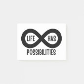 Nerd Mathematik Life hat Möglichkeiten Post-it Klebezettel (Vorderseite)