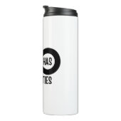 Nerd Mathematik Life hat Möglichkeiten Thermosbecher (Nach rechts gedreht)