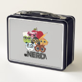 Nerd Metall Brotdose (Rückseite)