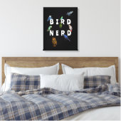 NERD, Papageien, Eule, Tauben, Kookaburra Leinwanddruck (Insitu (Schlafzimmer))