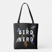 NERD, Papageien, Eule, Tauben, Kookaburra Tasche (Rückseite)
