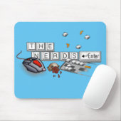Nerd - PC Master Race Mouse Pad Flat Mousepad (Mit Mouse)