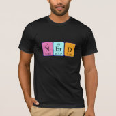 Nerd Periodensystem Shirt (Vorderseite)