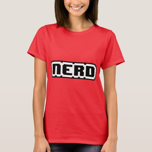 Nerd-Pixel-T - Shirt (Vorderseite)