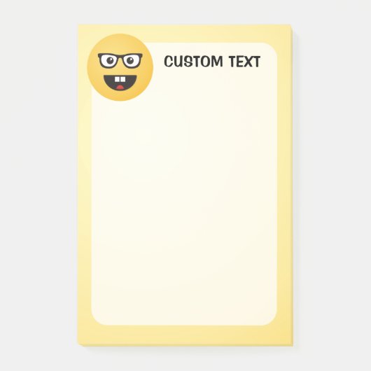 Nerd Post-it Klebezettel (Vorderseite)