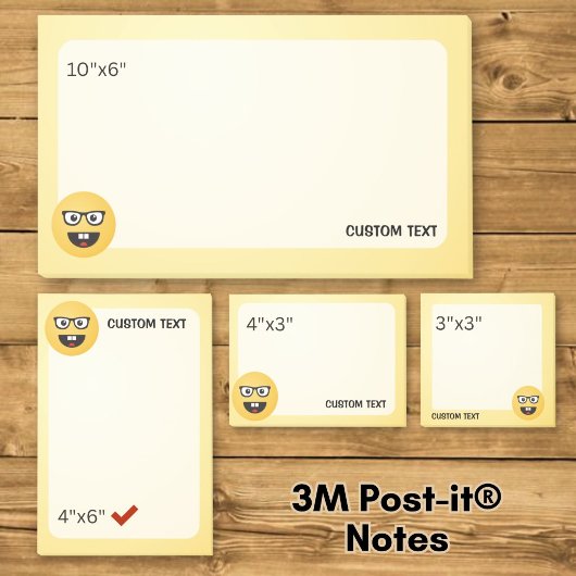 Nerd Post-it Klebezettel