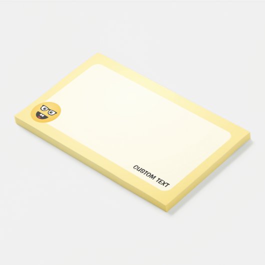 Nerd Post-it Klebezettel (angewinkelt)